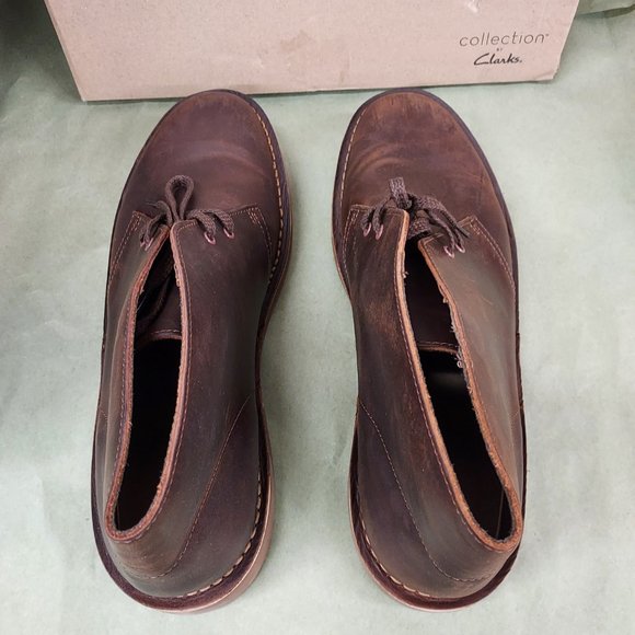 Clarks Bushacre 2 Mens Size 14 Dark Brown
